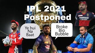 *IPL 2021 Suspended* Funny Reactions 🤣🤣Varun Chakravarthy, Prithvi Shaw, KL Rahul, Dhawan, Dream 11