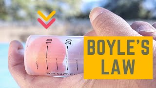 Balloon in a Syringe | Boyle's Law