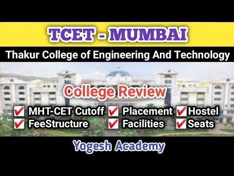 Thakur College Of Engineering And Technology,Kandivali| Tcet-mumbai ...