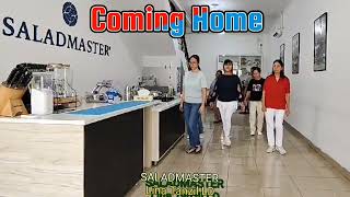 COMING HOME Line Dance (Demo: Lina Tanzil \u0026 Friends SALADMASTER) - 200225