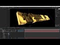 after effects tutorial elements 3d gold title 10분 만에 골드 타이틀 만들기