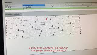 Reading & Visual Processing Disorders
