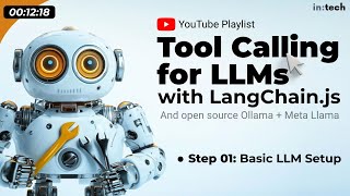 Tool Calling with LangChain.js - Step 01 - Basic LLM Setup