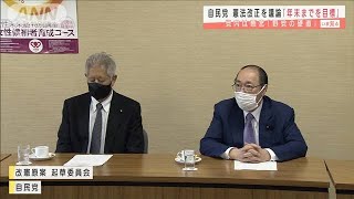 自民が憲法改正を議論「年末までを目標」国会提出へ(2020年10月13日)