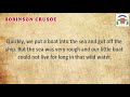 learn english through story ★ robinson crusoe with english subtitle