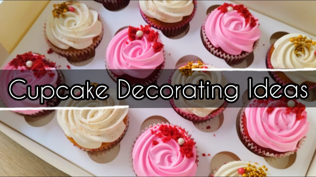 Easy Cupcake Decorating Ideas Youtube