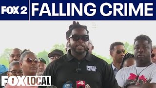 Detroit's falling crime rate due to novel approach