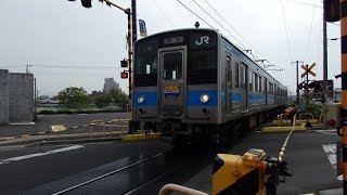 予讃線121系 観音寺～本山 JR-Shikoku Yosan Line 121 series EMU