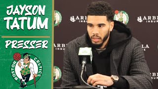 Jayson Tatum DISAGREES with Al Horford Ejection | Celtics vs Magic