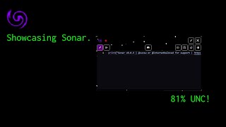 Showcasing Sonar - The newest executor! [81% UNC!]