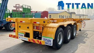 40Ft Tri Axle Container Chassis for Sale Price | What is a Container Chassis?