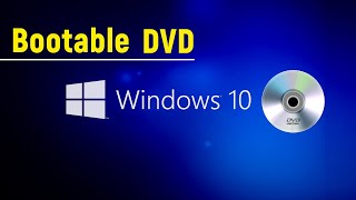 How to Make a Bootable DVD for Windows 10 | 2024