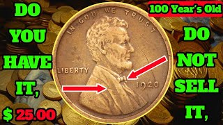 DO NOT Spend This Wheat Penny! - 1920 PENNY VALUE AND COIN PRICES