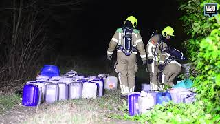 Tientallen vaten gedumpt in Ospel