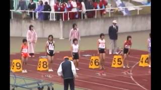 2009年　秋田県中学新人　女子100ｍH予選1~5組