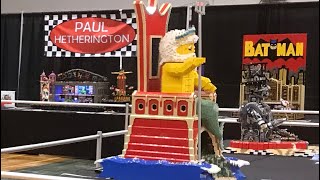 Paul Hetherington LEGO gallery walkthrough @ BrickUniverse, Portland, ME