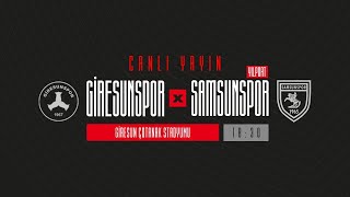 Hazırlık Maçı | Giresunspor - Yılport Samsunsporumuz