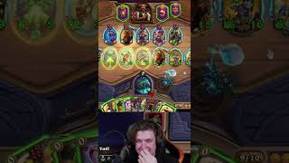 БЕСКОНЕЧНЫЙ КОМПАНЬОН на ЙОГГ-САРОНЕ | Поля Сражений Hearthstone Battlehrounds #shorts