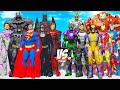 TEAM IRON MAN vs TEAM BATMAN & SUPERMAN - EPIC SUPERHEROES WAR