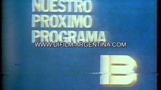 ARCHIVO DIFILM. Nuestro proximo programa quedese en El Trece para ver por Canal 13 (1986)