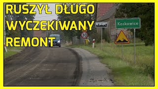 KOSKOWICE. Ruszył długo wyczekiwany remont