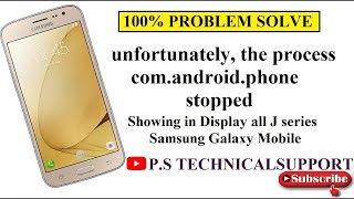 100% working unfortunately the process com.android.phone stopped showing in display samsung galaxyj2