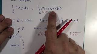 Line Integral example 1