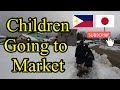 Filipino Single Father in Japan | Teaching Kids on how to buy foods | 日本のフィリピン人シングルファーザー