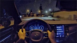2020 Polestar 1 PHEV Coupe POV Night Drive (3D Audio)(ASMR)