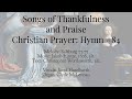 Songs of Thankfulness and Praise