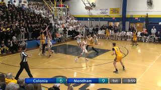 NJSIAA Boys Basketball North Jersey, Section 2, Group 3 Final: Colonia vs Mendham | March 7, 2025