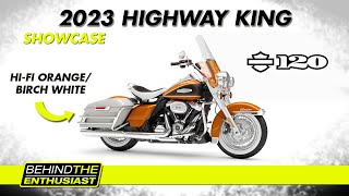 2023 Electra Glide Highway King Hi-Fi Orange \u0026 Birch White (Showcase) | Behind The Enthusiast