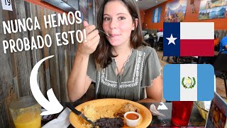 Trying GUATEMALAN Food in HOUSTON, TX