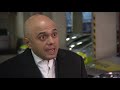 Home Secretary Sajid Javid announces new plans to combat knife crime