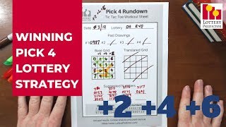 Pick 4 Winning Lottery Strategy Lots Of Hits In 2 Weeks