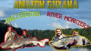 Fishing Guyana for GIANT ARAPAIMA and PIRAIBA! The Largest RIVER MONSTERS in the WORLD!!!