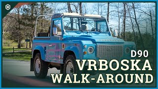 Soft Top Land Rover Defender D90 Vrboska 300 Tdi Walk-around | Helderburg