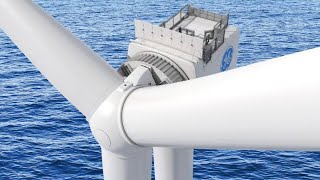 World's largest offshore wind farm generated its first power. !! World's biggest wind turbine !!