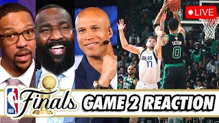 Celtics Take a Commanding 2-0 Lead Over Dallas | NBA Finals Reaction | RJ, Big P