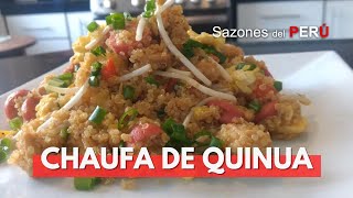 Receta de CHAUFA DE QUINUA CON POLLO  No te lo Pierdas!