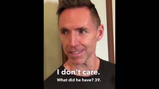 Steve Nash doesn't mind whether Kyrie responds to Boston fans or not 😂 | #shorts
