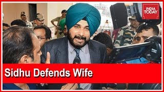 Sidhu Defends Wife Again In #AmritsarTrainTragedy, Says She Left Before Mishap