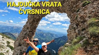 Hajdučka vrata, planina Čvrsnica. (Outlaws door, Cvrsnica mountain)