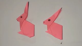 easy origami bunny - how to make an origami bunny step by step
