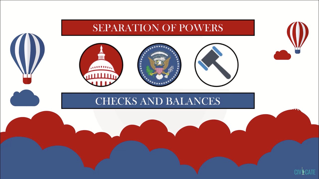 Civicate: Separation Of Powers & Checks & Balances - YouTube