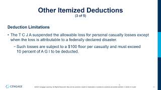 Chapter 5 - Part 9 - Other Itemized Deductions