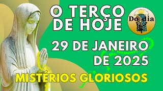 TERÇO DE HOJE 29 DE JANEIRO DE 2025 – QUARTA – MISTÉRIOS GLORIOSOS – MARIA PASSA NA FRENTE