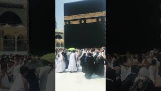 Mind blowing Kaaba Tawaaf experience!!  #viral #umrah #youtubeshorts  #trending #makkah #youtube