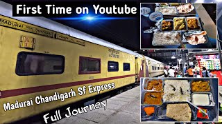 Madurai Chandigarh Express Train Journey *Longest Journey* Is tarah ka Khana milta hai 3rd AC Me