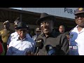 Police minister Cele leads site visit in Krugersdorp to monitor policing progress